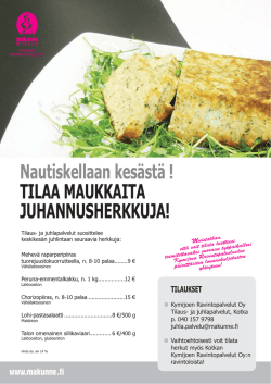 Makunne.fi Media Juhannusherkkuja 2015