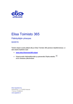 Elisa Toimisto 365