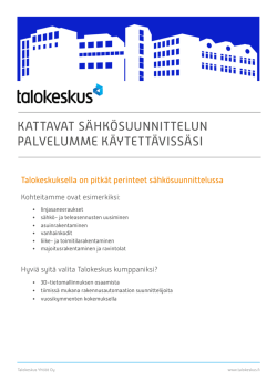 . - Suomen Talokeskus Oy