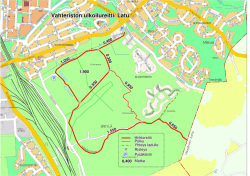 Vahteriston ulkoilureitti/ Latu Vahteriston ulkoilureitti/ Latu