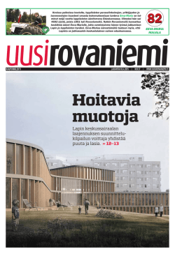 Uusirovaniemi Paper.fi Sitepaper Sitepaper Lehti