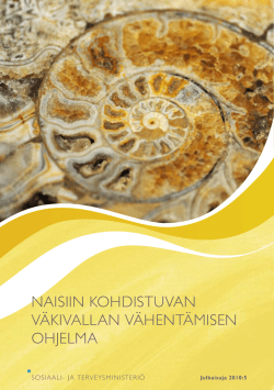 Naisiin kohdistuvan väkivallan vähentämisen ohjelma