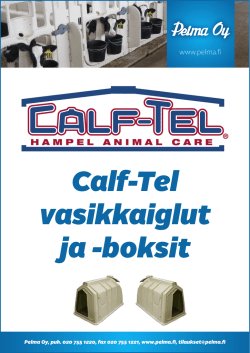 Calf-Tel vasikkaiglut ja -boksit