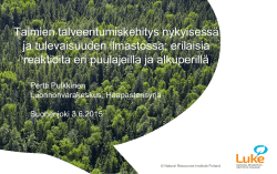 erilaisia reaktioita eri puulajeilla ja alkuperillä, Pertti Pulkkinen
