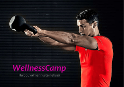 WellnessCamp – Huippuvalmennusta netissä
