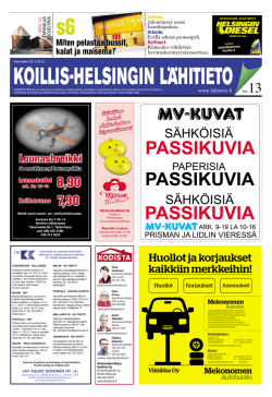 Koillis-Helsingin Lähitieto 13/25032015