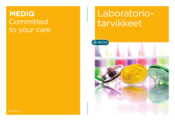 Laboratorio- tarvikkeet