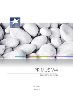 PRIMUS W4 - StarSoft