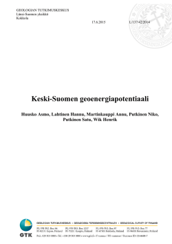 Keski-Suomen geoenergiapotentiaali - Keski