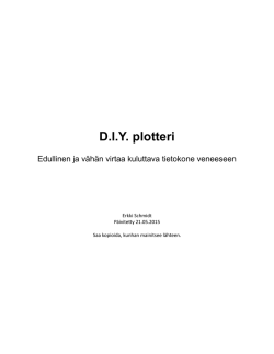D.I.Y. plotteri