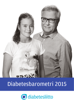 Diabetesbarometri 2015