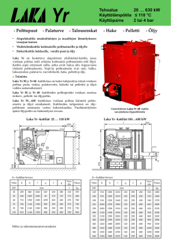 YR 20–630 kW - Laatukattila Oy