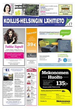 Koillis-Helsingin Lähitieto 17/22042015