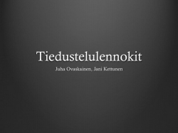 Jani Kettunen & Juha Ovaskainen. - UEF-Wiki