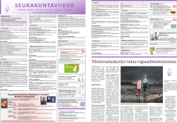 Seurakuntaviikko 6-2015 Pattijoki-Raahe