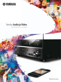 Yamaha Audioja Video