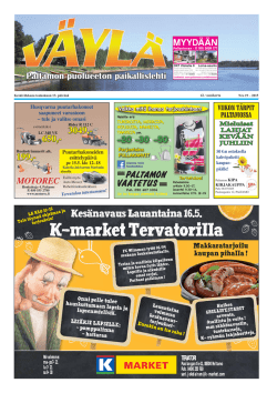 K-market Tervatorilla - Paltamon kirjapaino KY