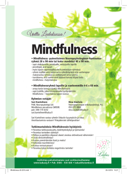 Mindfulness esite