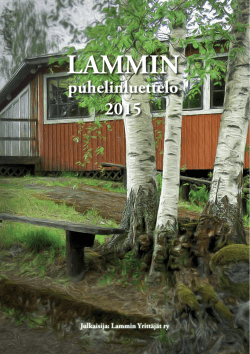 Hameenlinna.fi Pages Lammin Puhelinluettelo 2015