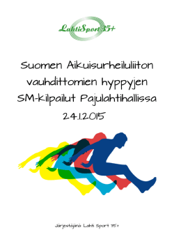 Suomen Aikuisurheiluliiton vauhdittomien hyppyjen SM