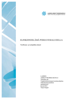 Kirjallisen työn pohja - Päijät
