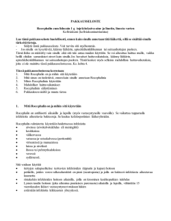 Rocephalin cum lidocain 1 g injektiokuiva