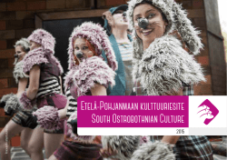 Etelä-Pohjanmaan kulttuuriesite 2015  - Etelä