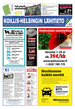 Koillis-Helsingin Lähitieto 41/04112015