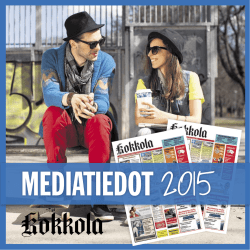 Mediakortti 2015 - Kokkola