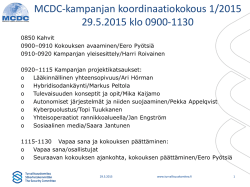 MCDC-yleisesittely