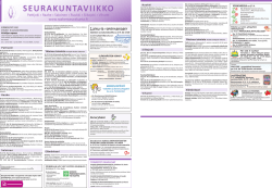 Seurakuntaviikko 40-2015, Ruukki-Siikajoki-Vihanti