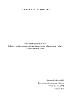 Avaa tiedosto - TamPub etusivu