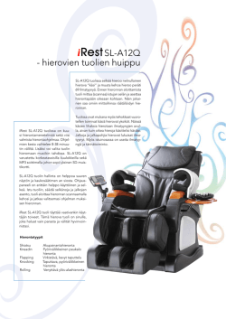 SL-A12Q - hierovien tuolien huippu