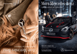 Lisävarusteet ja Collection Lisävarusteet ja - Mercedes-Benz