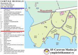 Camping Mussalon aluekartta