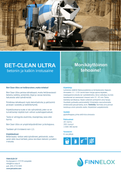 BET-CLEAN ULTRA - Finn-Elox