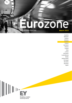 EY Eurozone Forecast March 2015