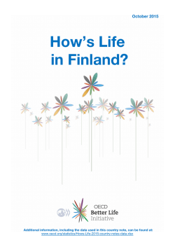 How`s Life in Finland? 2015