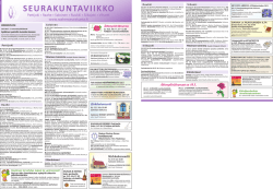 Seurakuntaviikko 20-2015, Ruukki-Siikajoki