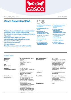 Casco Superplan 3668