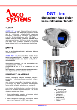 Avaco Systems DGT-iex