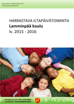 Lamminpään HIP-kerhot 2015-2016