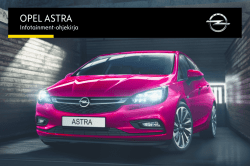 Opel Astra infotainment
