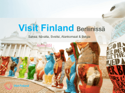 Visit Finland Berliinissä
