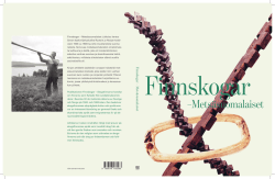 Finnskogar - Museovirasto