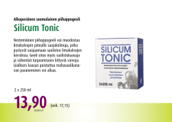Silicum Tonic 13,90