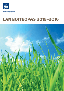 Lannoitevalikoima 2015-2016
