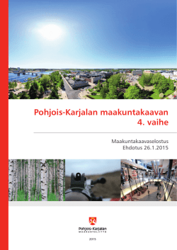 Pohjois-Karjalan maakuntakaava IV ehdotus
