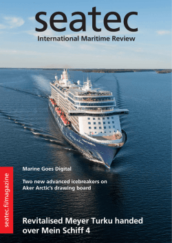 Seatec - Finnish Marine Technology Review 2/2015