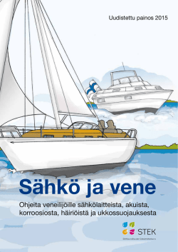 Sähkö ja vene -opas - Helsingin Meriveneilijät ry